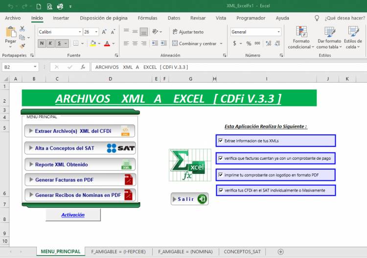 XML a Excel